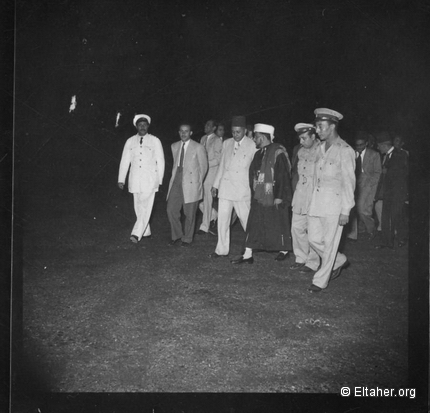 1953 - Sayf El-Islam Abdallah arriving in Cairo 03